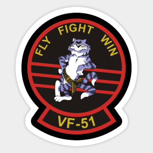 Tomcat VF-51 Screaming Eagles Sticker